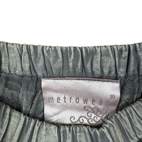 Metrowear Maxi Skirt Gray Stonewash Acid Wash Size Large - Picture 6 of 8